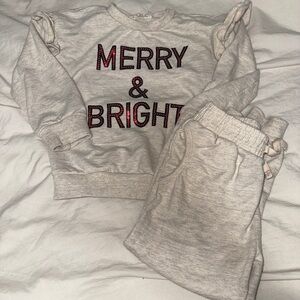 Jessica Simpson Gray Kids Matching Set